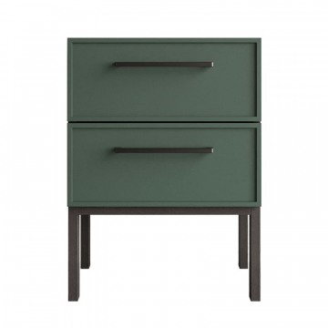 Тумбочка с двумя ящиками 