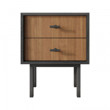 Тумбочка с двумя ящиками 