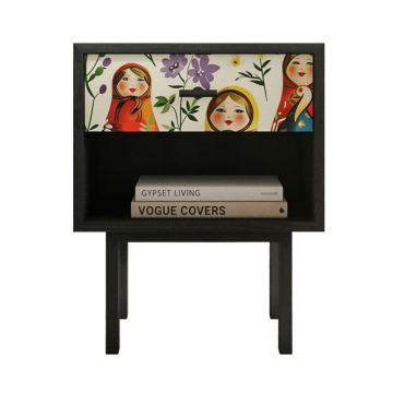 Тумбочка с верхним ящиком 