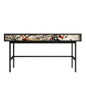 Консоль с двумя ящиками 