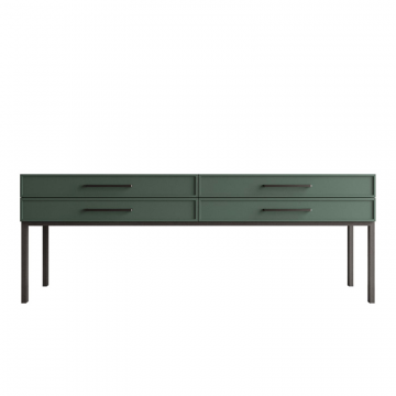 Консоль с четыремя ящиками 