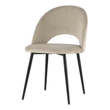 Стул Меган SN велюр бежевый