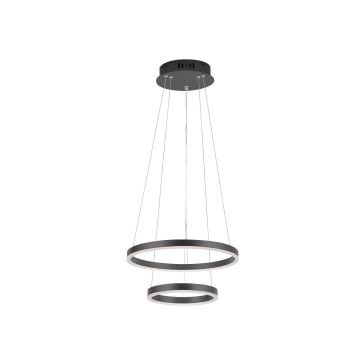 Люстра Orblaze 2 rings 400 black