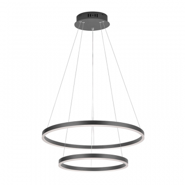 Люстра Orblaze 2 rings 600 black