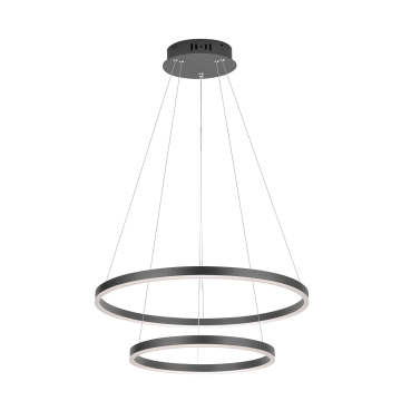 Люстра Orblaze 2 rings 600 black