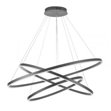 Люстра Orblaze 3 rings 600 black