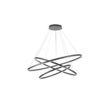 Люстра Orblaze 3 rings 600 black