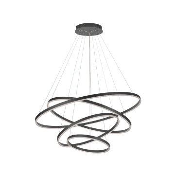Люстра Orblaze 4 rings 1000 black