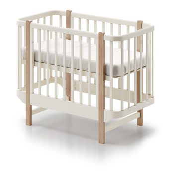 Кроватка Classic mini спальное место 60*120 см (молочный)