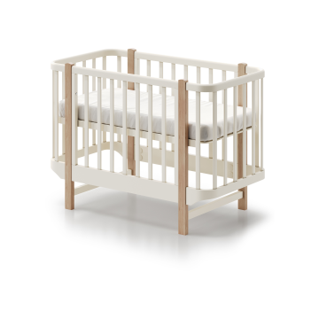 Кроватка Classic mini спальное место 60*120 см (молочный)