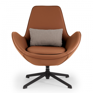 Кресло TopChairs Ostra шоколадный