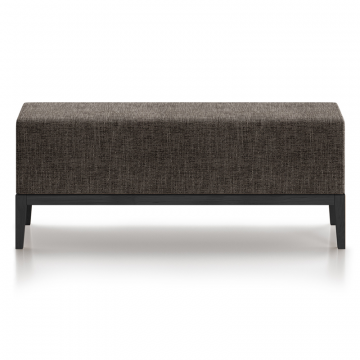 Банкетка Fjord 120 см (коричневый рогожка, бук под эмалью)