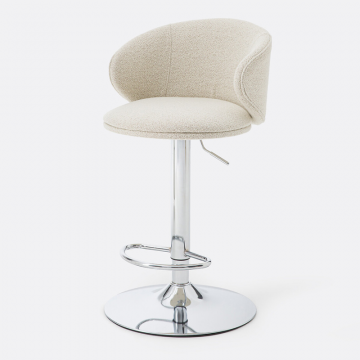 Вращающийся барный стул Jakemo  Жакемо  единый размер бежевый