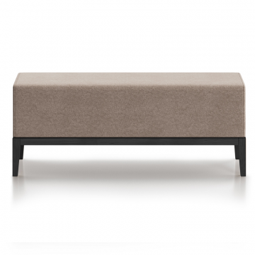 Банкетка Fjord 120 см (бежевый Prime, бук под эмалью)