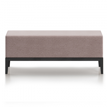 Банкетка Fjord 120 см (пыльная роза Prime, бук под эмалью)