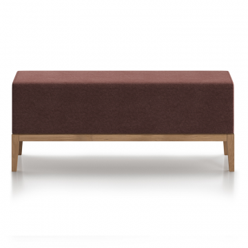 Банкетка Fjord 120 см (винный Prime, бук)