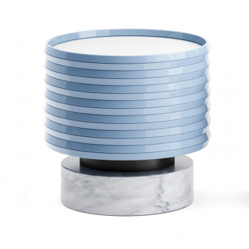 Тумба Протон, бетон, глянцевая эмаль