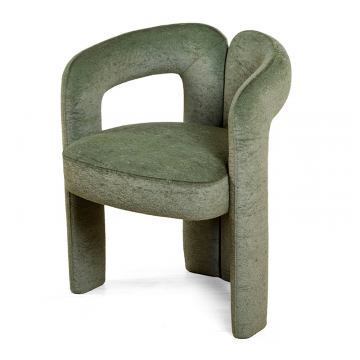 Полукресло Angie, микромех Plush green