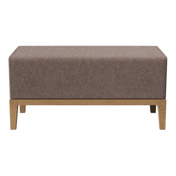 Банкетка Fjord 80 см (капучино твид, бук)