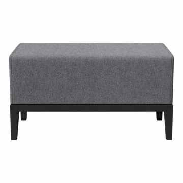 Банкетка Fjord 80 см (серый твид, бук под эмалью)