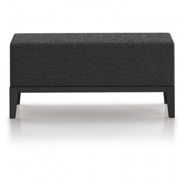 Банкетка Fjord 80 см (серый букле, бук под эмалью)