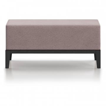 Банкетка Fjord 80 см (пыльная роза Prime, бук под эмалью)