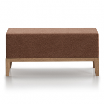 Банкетка Fjord 80 см (кирпичный Prime, бук)