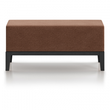 Банкетка Fjord 80 см (кирпичный Prime, бук под эмалью)