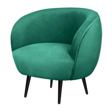 Кресло Benee Green V2 на черных ножках