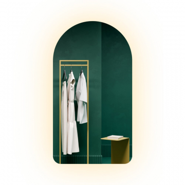 Зеркало с нейтральной подсветкой, ARKELO NF LED S, 90 x 50 см