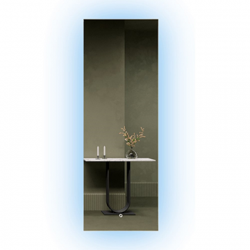 Зеркало с холодной подсветкой, HALFEO NF LED M, 139 x 49 см