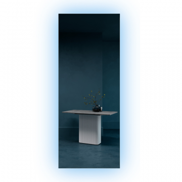 Зеркало с холодной подсветкой, HALFEO NF LED XL Slim, 199 x 79 см