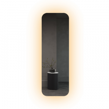 Зеркало с теплой подсветкой, KUVINO NF LED M, 149 x 49 см