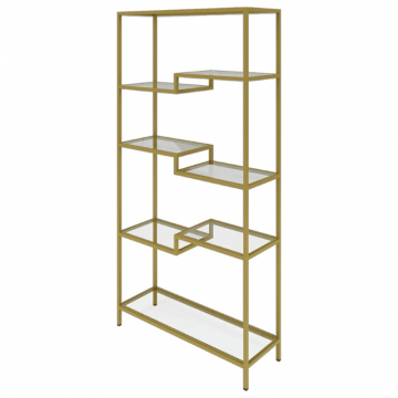 Стеллаж LEVELIS золотой, 200 х 100 см
