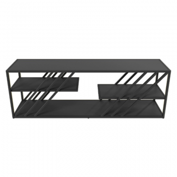 Тумба LATTISO черный, 194.2 х 43.2 см