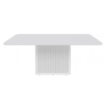 Обеденный стол TRUBIS Wood Rectangle 200 х 90 см, белый