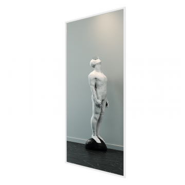Зеркало в белой раме HALFEO XL, 200 х 100 см