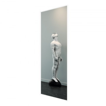 Зеркало в белой раме HALFEO XL Slim, 200 х 80 см