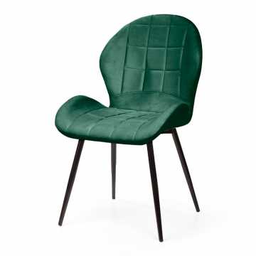 Стул Ральф, бархат зеленый 19