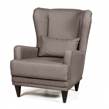 Кресло Джулия рогожка кофейный