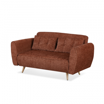 Диван-кровать Charm, терракотовый