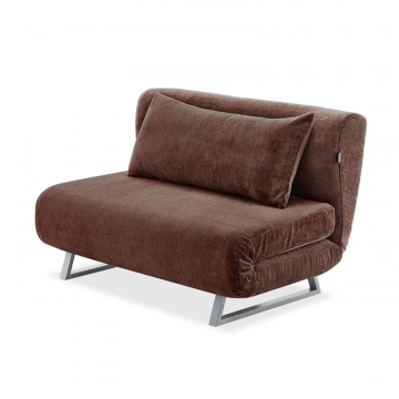 Диван-кровать Rosy 2-х местный, коричневый