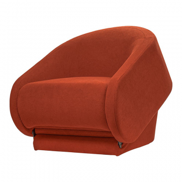 Кресло-кровать Fusion терракотовое