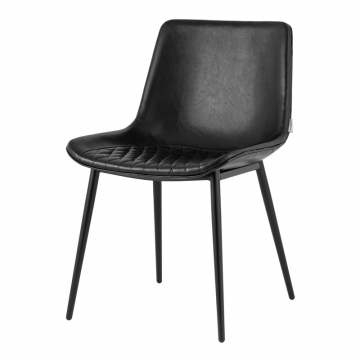 Стул Деймон экокожа черный