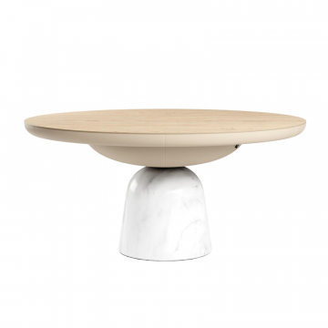 Стол нераздвижной САТУРН 1500х750, Шпон дуба, Кожзам