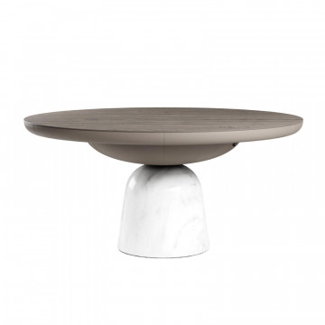 Стол нераздвижной САТУРН 1600х750, Шпон дуба, Кожзам