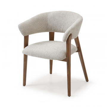 Стул Erin, бежевый/орех