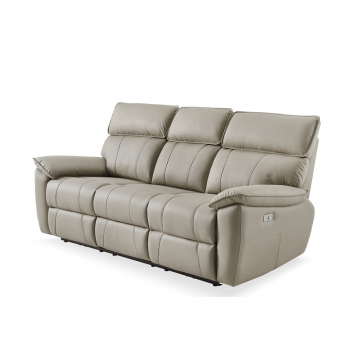 Диван-реклайнер Allison 3-х местный, песочный