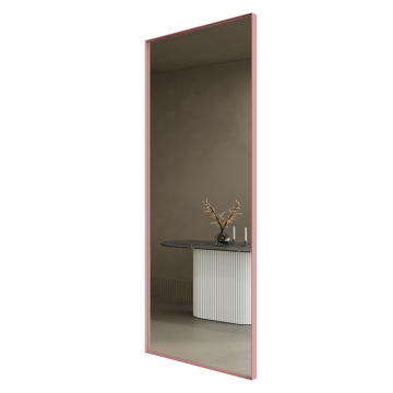Зеркало в розовой раме HALFEO L Slim, 170 х 70 см