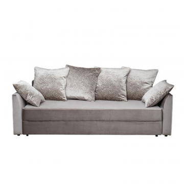 Диван Морес(Mores)(K)/VD кант трехмест.раскл. вельвет беж. Velv-SBEG+Velv-ECRU+Umbr-SBEG 226*103*94